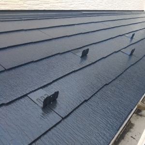 屋根中塗、上塗(屋根3回塗)