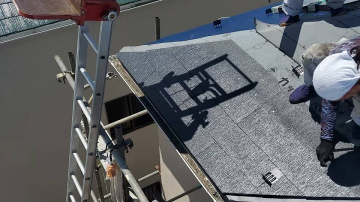 カラーベスト補修工事